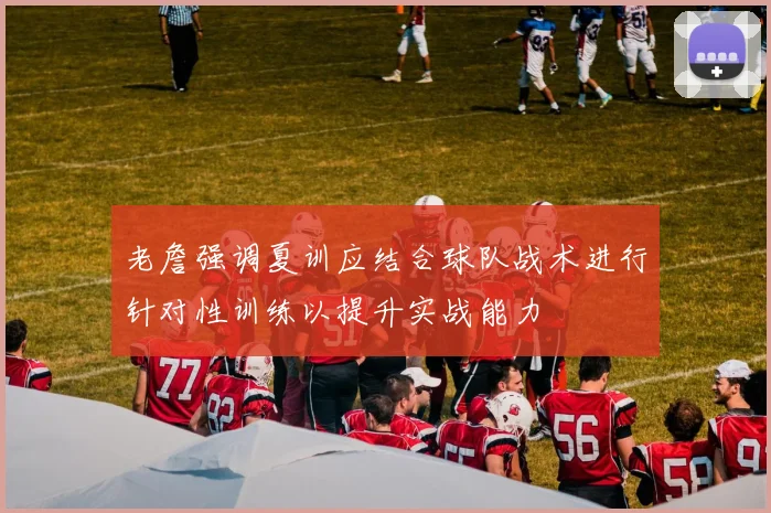 老詹强调夏训应结合球队战术进行针对性训练以提升实战能力